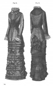 Vintage Illustration - Victorian Dress