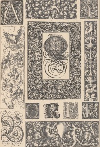 Typographic Ornament of the German Renaissance 