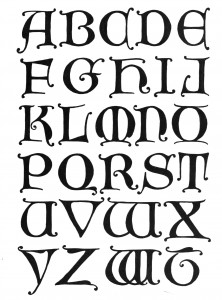 Vintage Lettering - Alphabet Typography