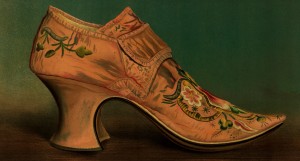 Vintage Illustration - Shoe Painting