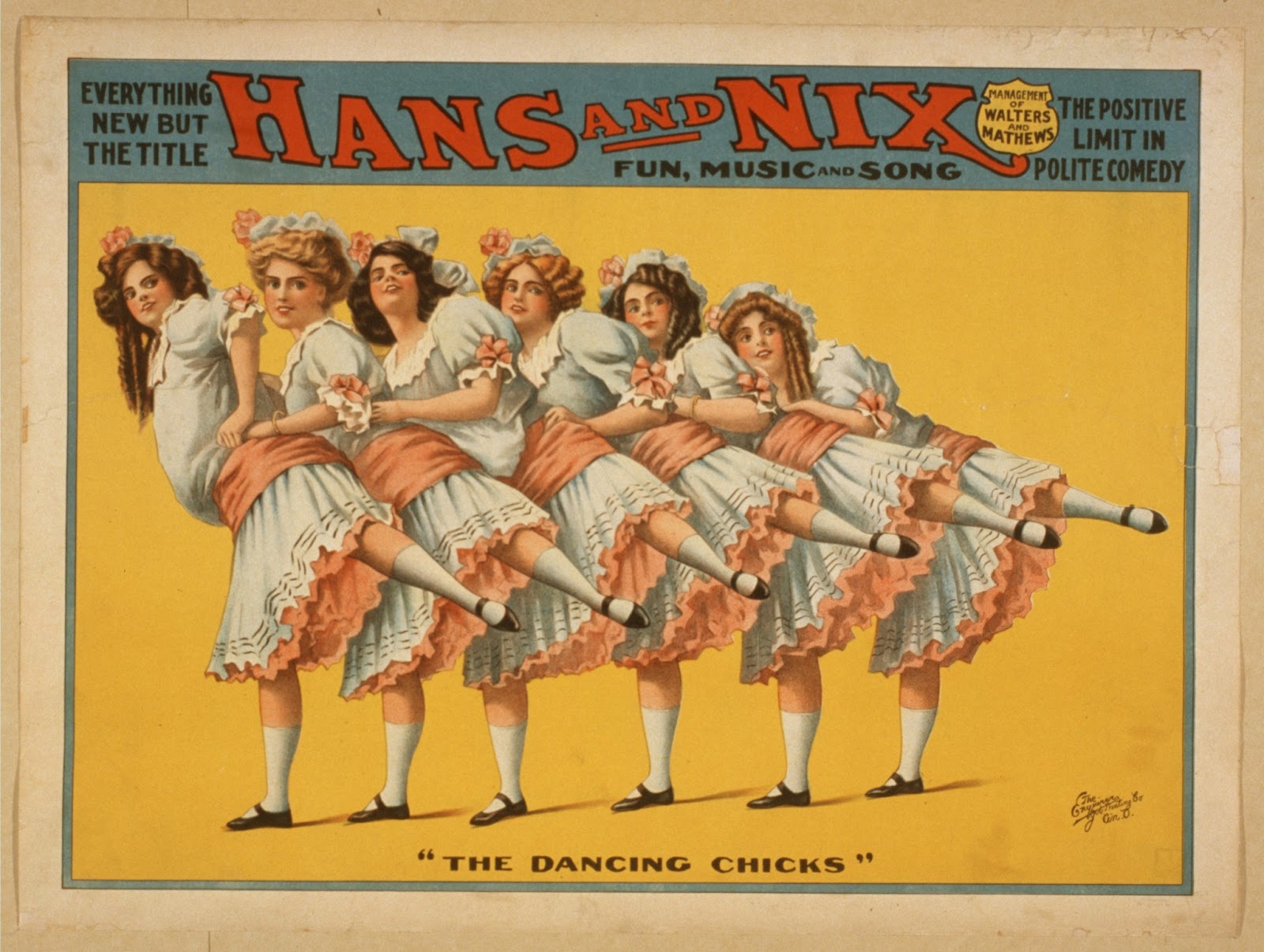 Vintage Dancing Girls