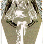 Three Free Art Nouveau Graphics – Ornamental Ladies