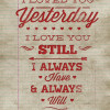 Free Printable Poster – Vintage Valentine Wall Art