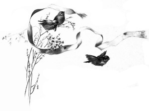 Vintage Bird Illustration - orignal