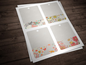 Free Printable Tags - Cute Birds