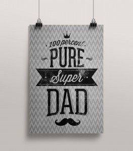 Free Printable Poster for Father's Day