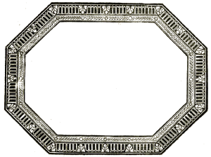 French Ephemera Border