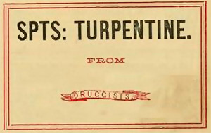 Vintage Pharmacy Label