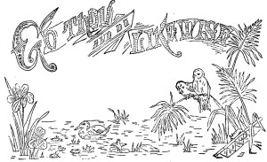 Free vintage embroidery pattern