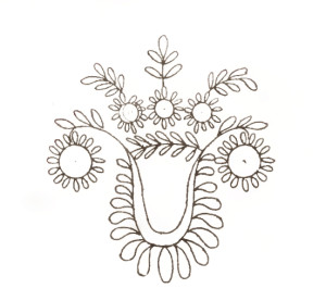 Vintage Embroidery Pattern