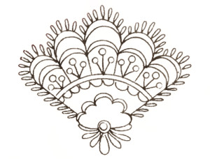 Vintage Embroidery Pattern