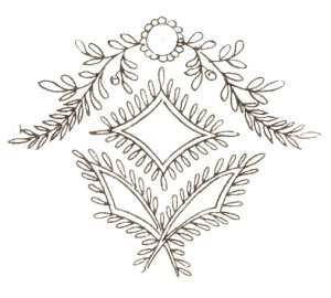 Vintage Embroidery Pattern