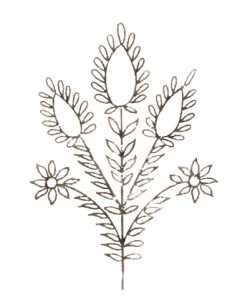 Vintage Embroidery Pattern