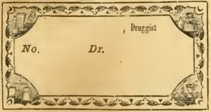 Vintage Pharmacy Label