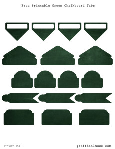 Free Printable Tabs