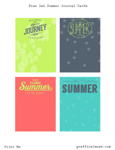 Free printable journaling cards