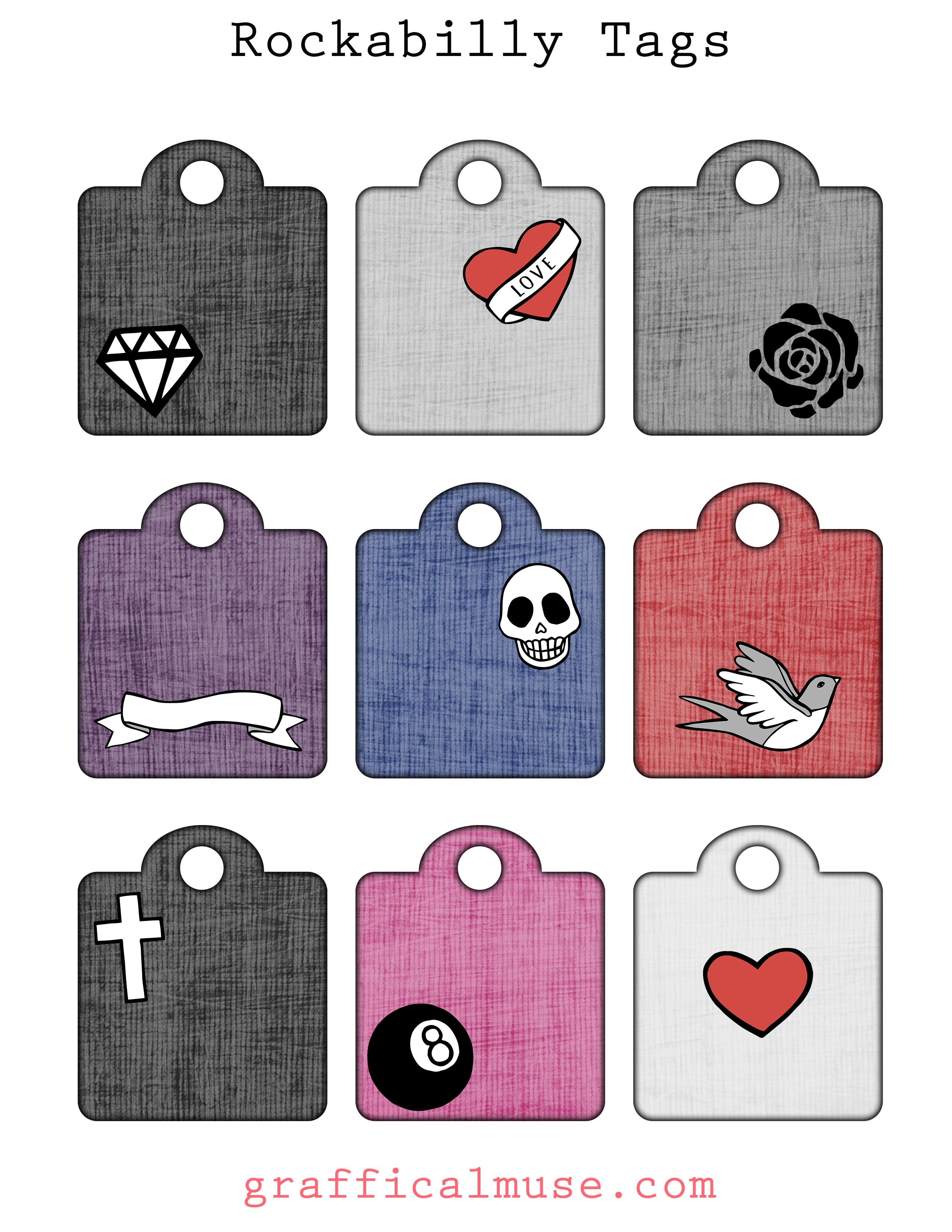 Free Printable Tags