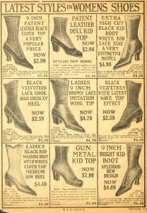 Vintage Shoe Illustrations