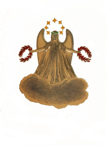 Vintage Illustration Angel Clip Art