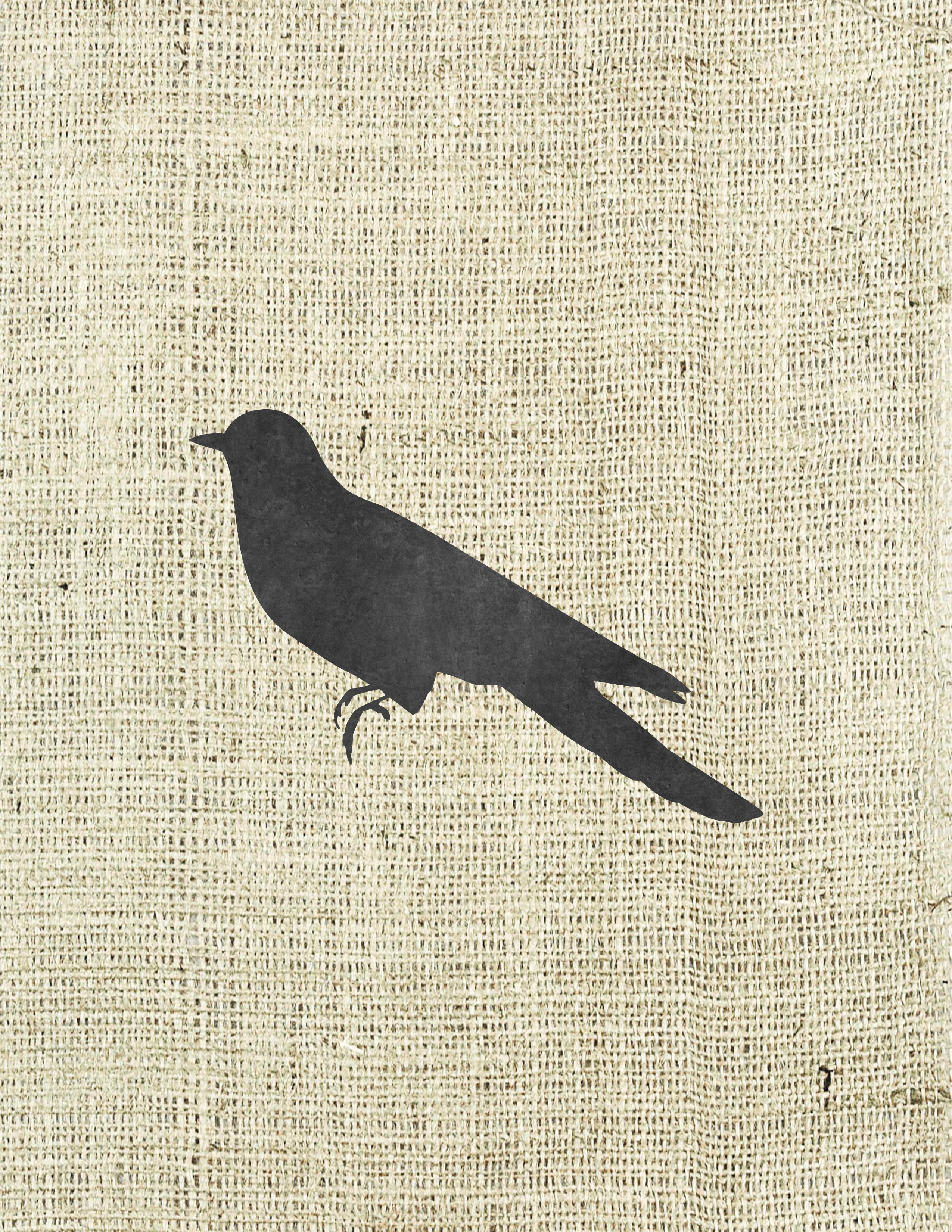 Free Printable Bird Poster Fall