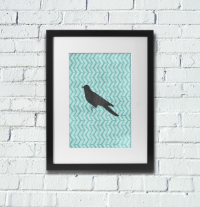 Free Printable Bird Poster Fall