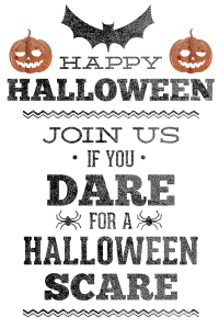 Free Printable Halloween Party Invitation