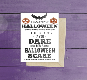 Free Printable Halloween Party Invitation