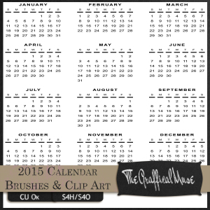 2015 Calendar Free Photoshop Brushes & PNG Clip Art Pack2015 Calendar Free Photoshop Brushes & PNG Clip Art Pack