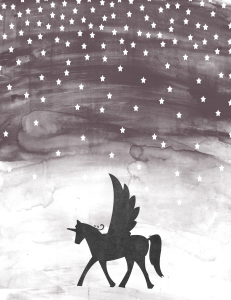 Free Printable Unicorn Wall Art