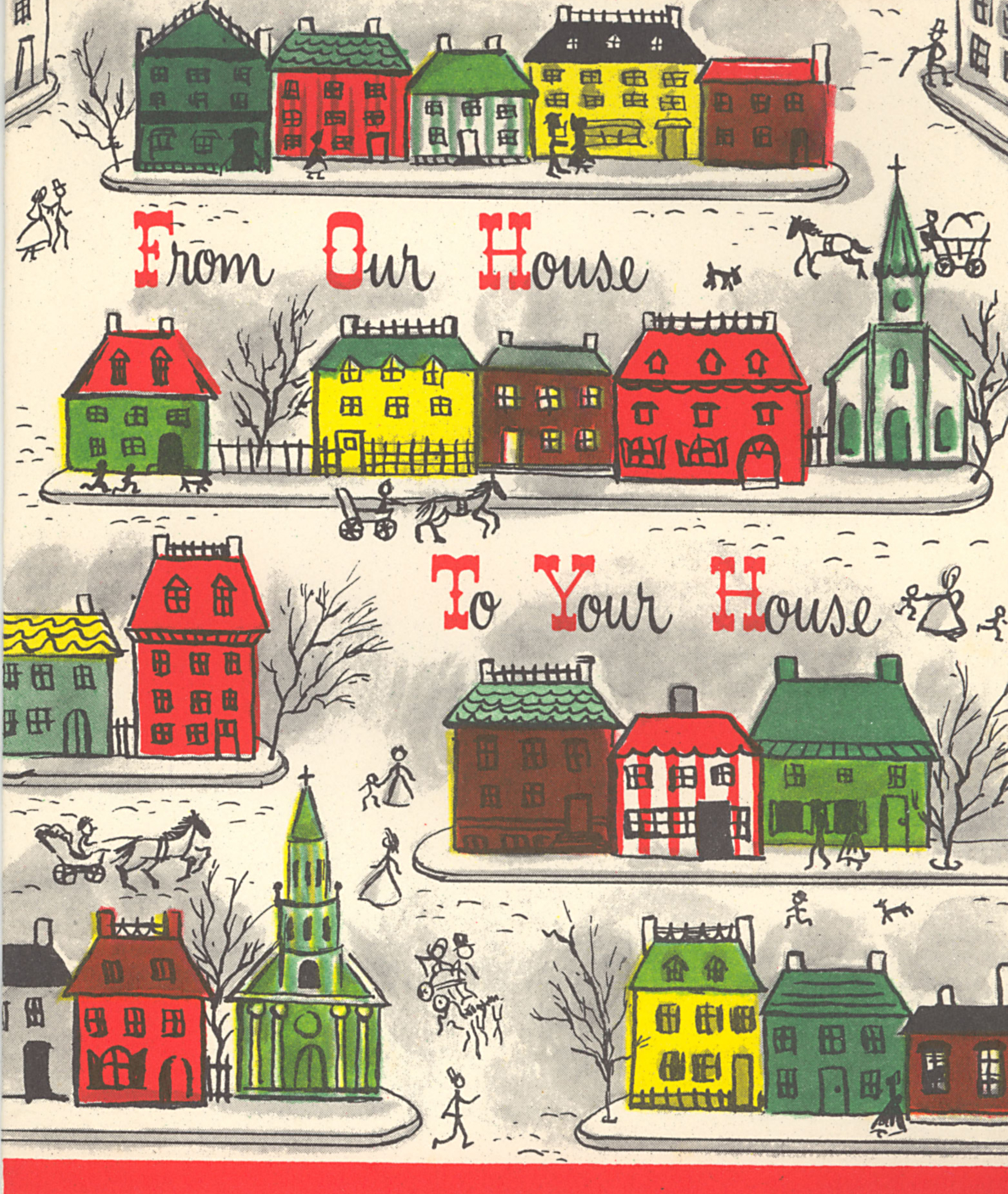 Vintage Christmas Card