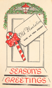 Vintage Christmas Card