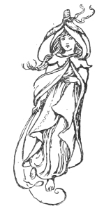 Vintage Fairy Illustration