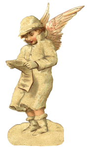 Vintage Victorian Christmas Die Cut