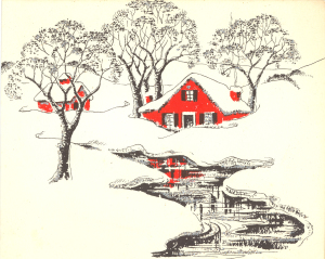 Vintage Christmas Card