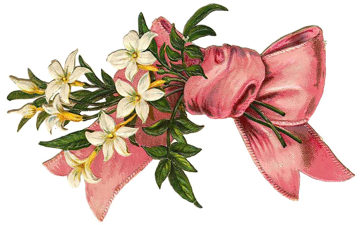 Vintage Victorian Die Cut Clip Art