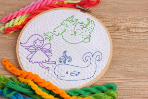 Free Embroidery Pattern Fantasy Creatures