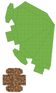 Free Printable Minecraft 3d Christmas Tree