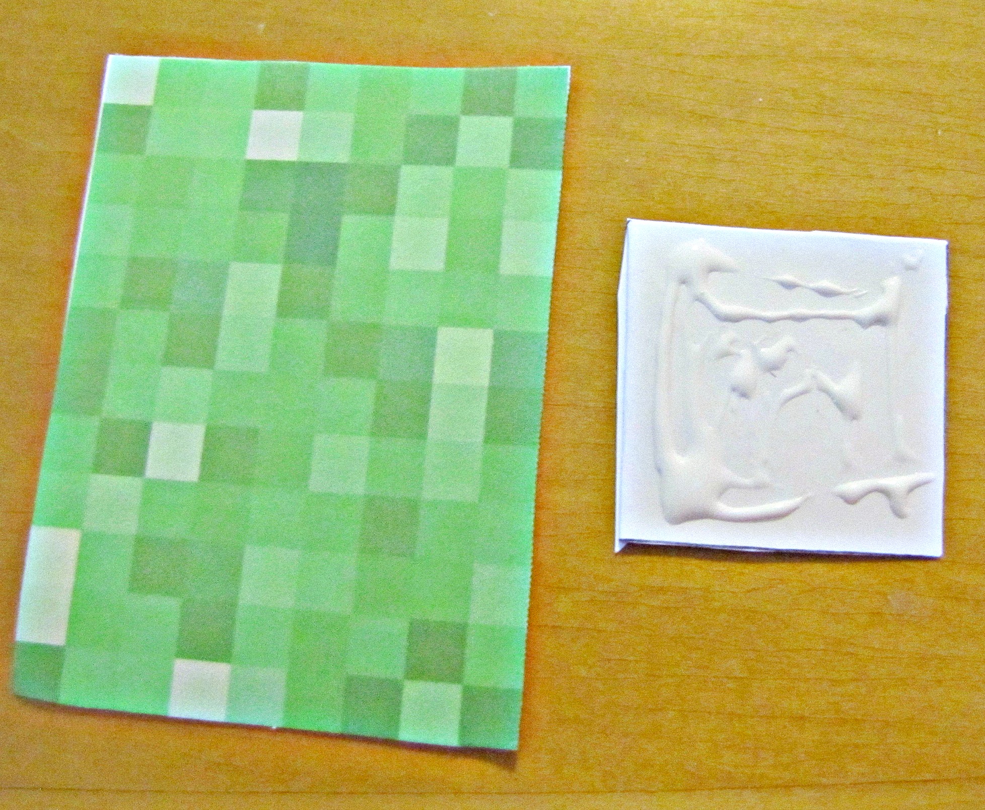 Minecraft Creeper Corner Bookmark (5)