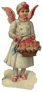 Vintage Victorian Christmas Die Cut Clip Art Day Eight