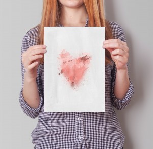 Free Printable Valentine's Day Heart Wall Art