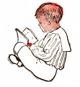 Vintage Child Illustration Clip Art