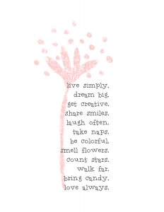 Free Printable Wall Art - Live Simply