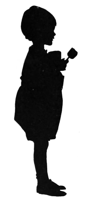 Free Vintage Clip Art - Silhouettes