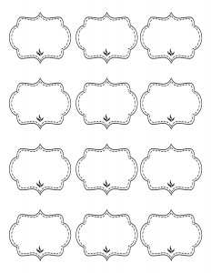 Free Printable Kitchen Spice Labels