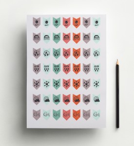 Weather Flag Stickers - Planner Printables