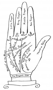 Free Vintage Palmistry Illustration