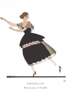 Vintage Art Deco Fashion Illustration