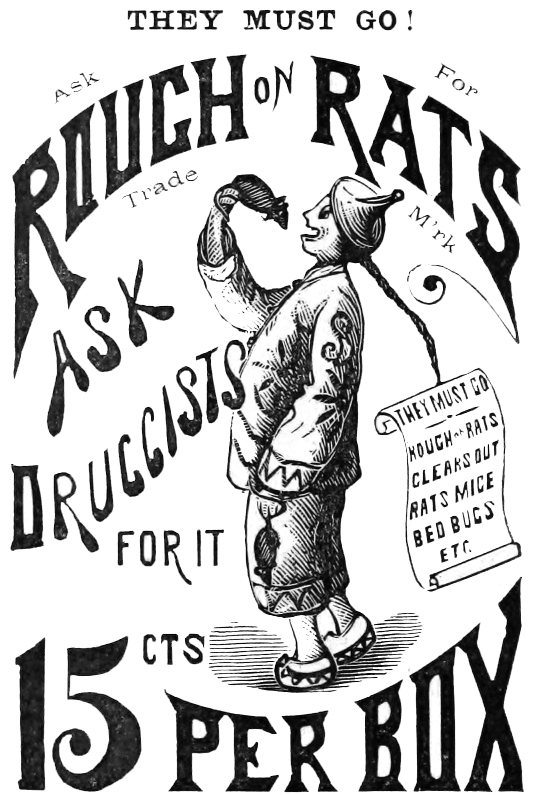 Free Printable Vintage Advertisements Rat Poison
