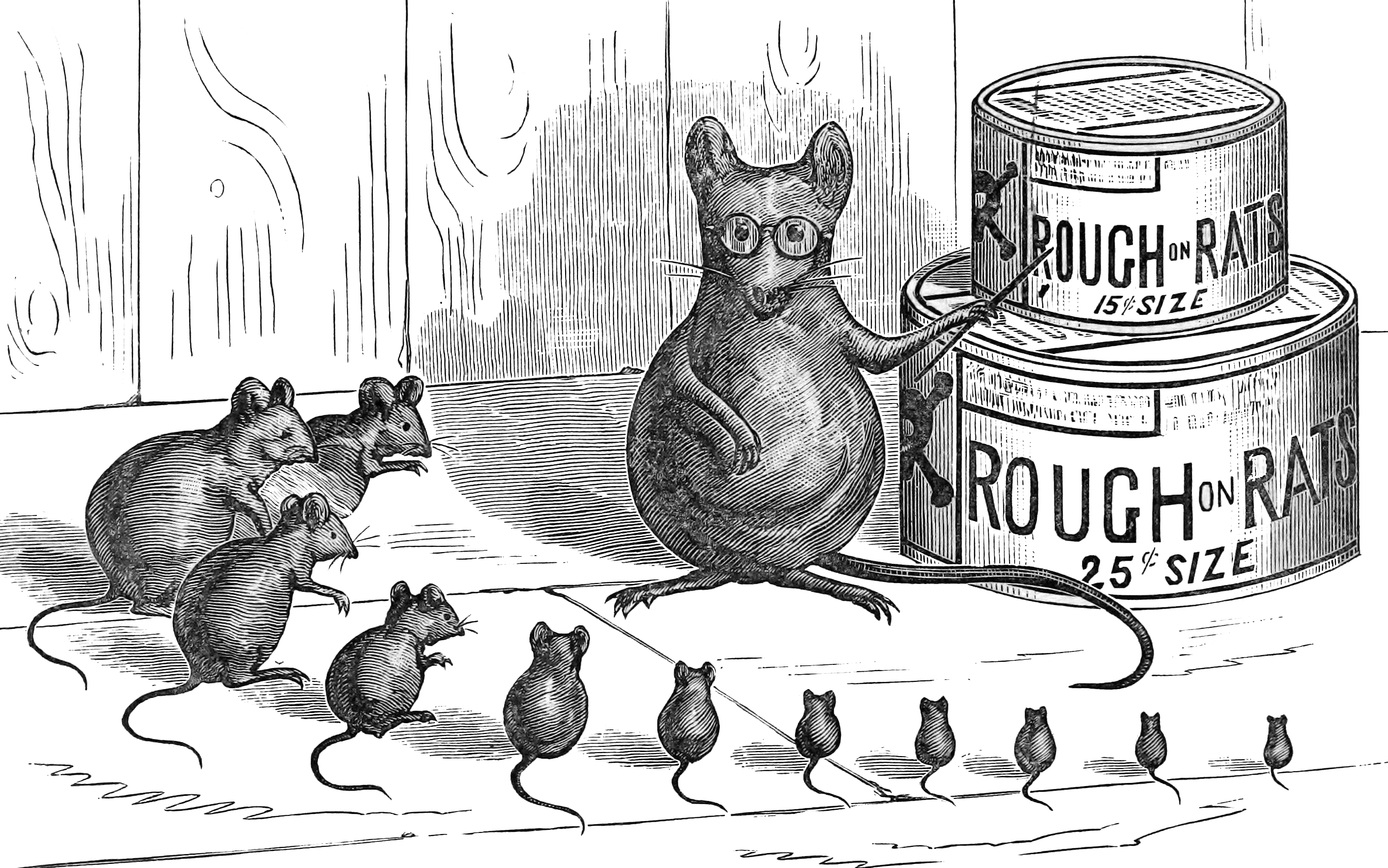 Free Printable Vintage Advertisements Rat Poison