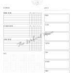 Free Printable Weekly Planner Insert